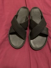 London Fog Mens Slide Slipper